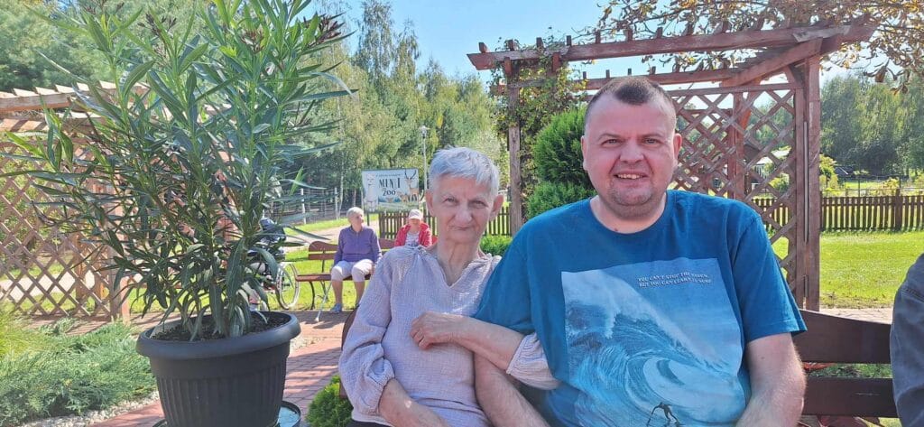 Ostatnie promienie słońca przy tężni solankowej!