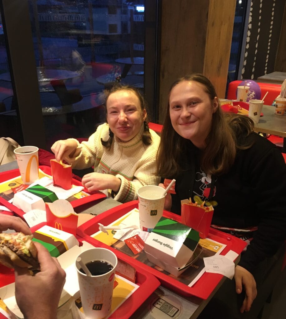 Wizyta w restauracji McDonald’s
