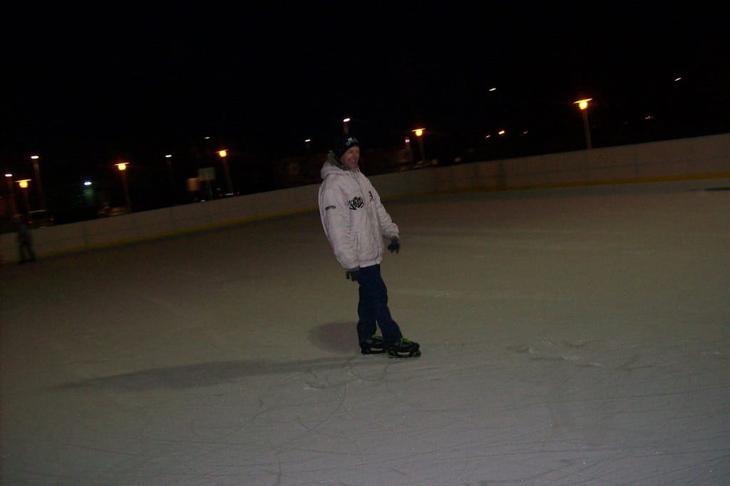 Wolny czas na lodowisku