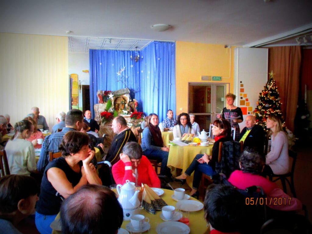 Zebranie Rady Mieszkańców DPS w Bramkach i Spotkanie Noworoczne