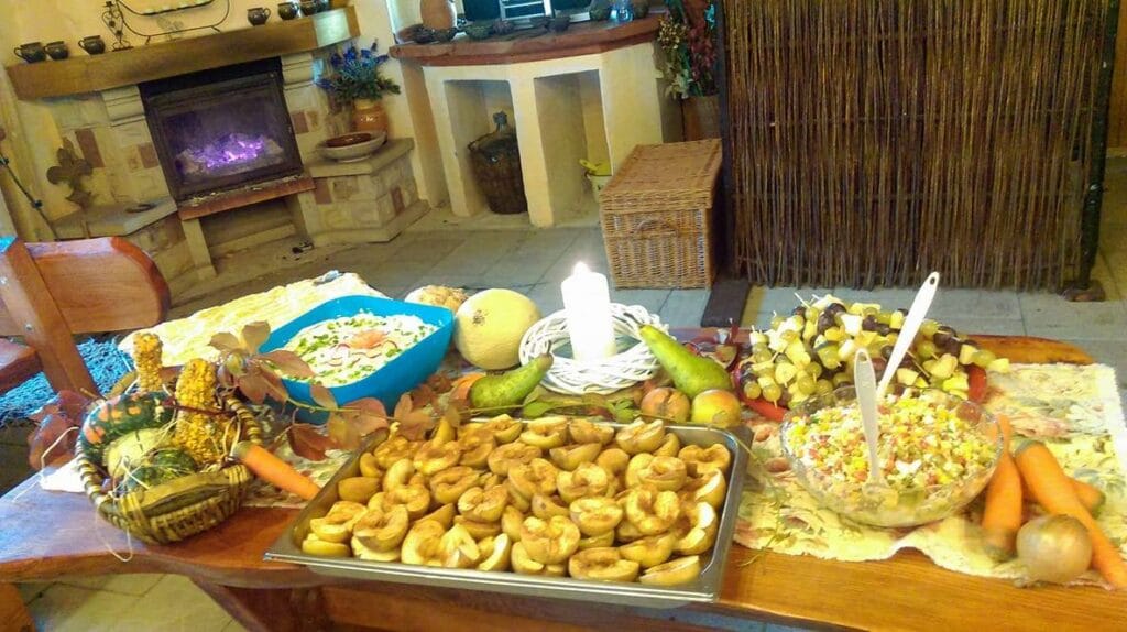 Dary jesieni na talerzu