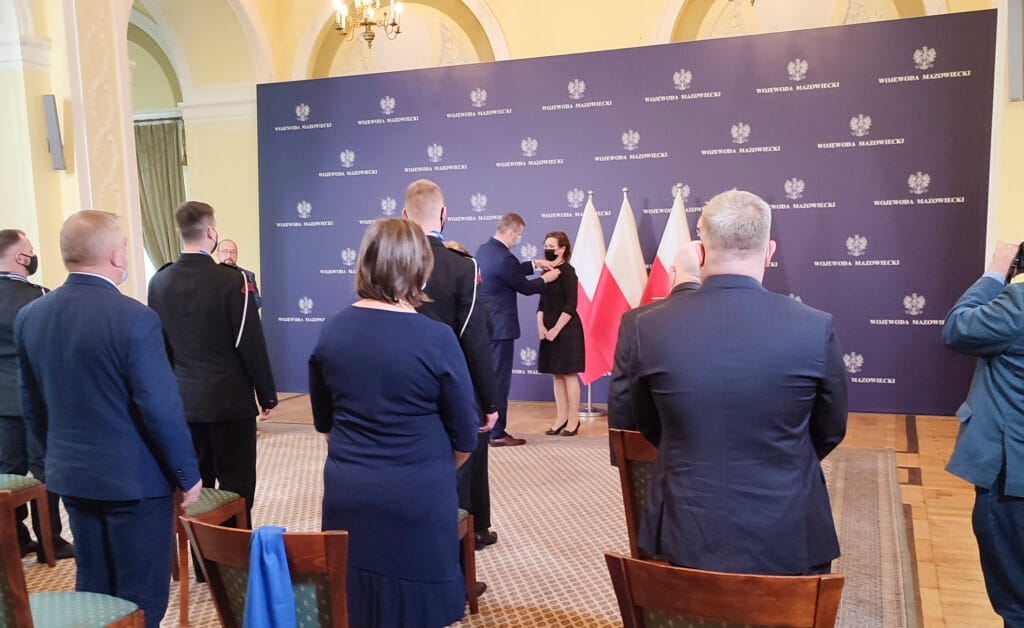 Złoty Krzyż Zasługi dla P. Beaty Godzina